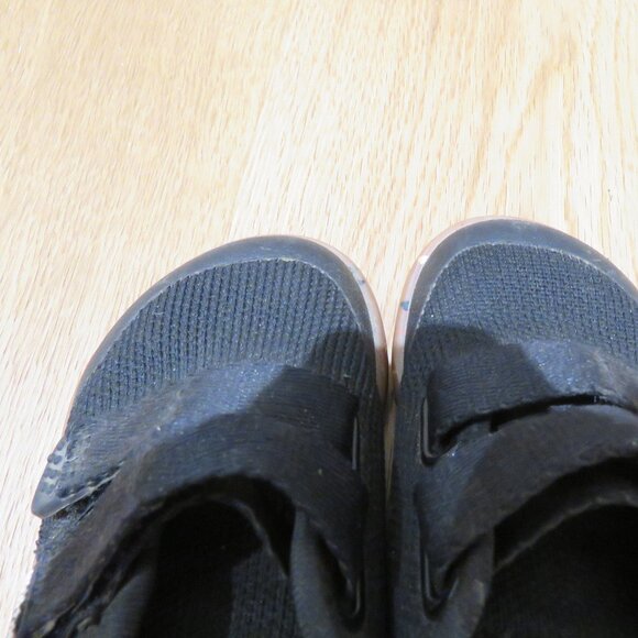 WHITIN Barefoot Toddler Sneaker Shoes in Black Breathable Mesh Outdoor Casual - Picture 7 of 9